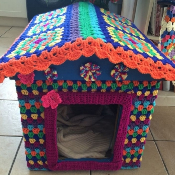 Vintage style Special cat cave, cat/dog house - Picture 1 of 7